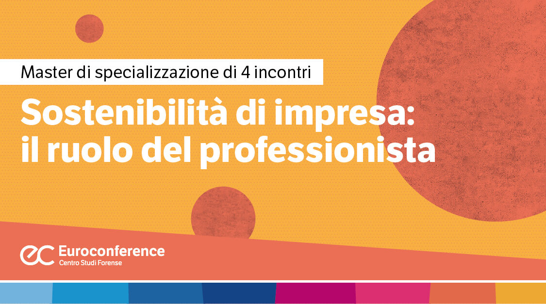 Immagine Sostenibilità d’impresa: il ruolo del professionista | Euroconference